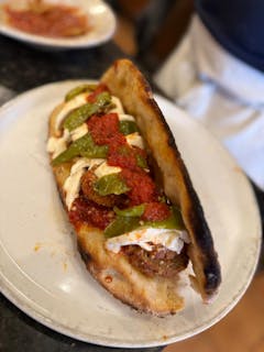 Meatball Panzone