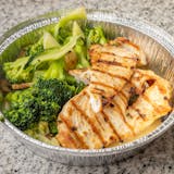 Grilled Chicken & Sauteed Broccoli