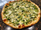 Spinach & Broccoli Pizza