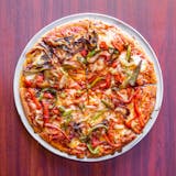 Peppers & Olives Pizza