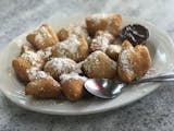 Zeppole with Side Nutella