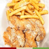 Fried Chicken Tenders with Side Fries