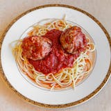87. Pasta with Meatballs