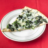 Spinach Pizza Slice