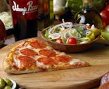 #2. Pizza Slice with Two Regular Toppings & Small Garden Salad Pick Up Lunch