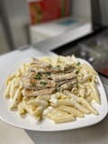 Penne Alfredo with Chicken