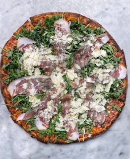 Prosciutto Arugula Pizza