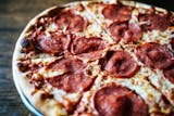 Salami & Smoked Mozzarella Pizza