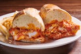 Shrimp Parm Sandwich
