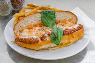 Chicken Parmigiana with Vodka Sauce Sub