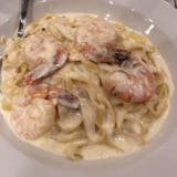 Linguini Alfredo with Shrimp