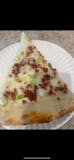 Loaded Baked Potato Pizza Slice