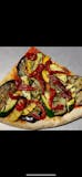 Grilled veggies pizza slice