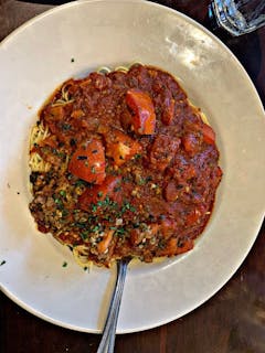 Pasta with Meat Sauce