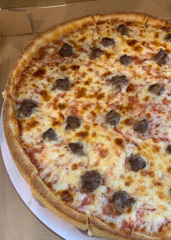 Meatball Pizza