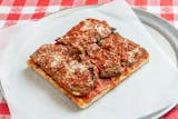 Eggplant Parm Pizza Slice