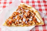 Chicken Bruschetta Pizza Slice