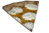 White Pizza Slice