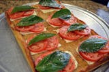 Square Caprese Pizza