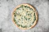 Spinach & White Pizza