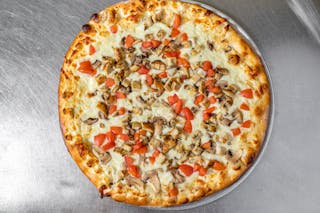 Chicken Alfredo Pizza