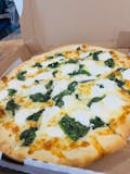 White Pizza with Spinach