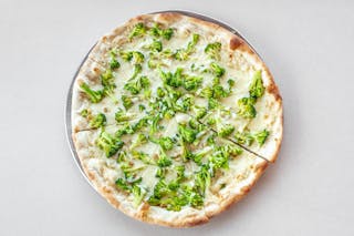 Broccoli Pizza with Ricotta Cheese