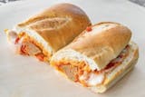 Meatball Parmigiana Sandwich