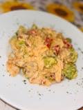 Cajun chicken primavera