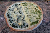 White Pizza with Broccoli