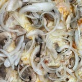 Mushroom onion 18' pie
