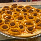 Falafel / Onion Rings cheese pie