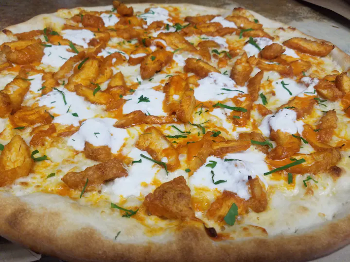 The Works pizza at DeCaro’s Pizzeria in Brick, NJ