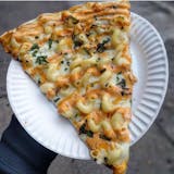 4 Mac & Cheese Pizza Slice