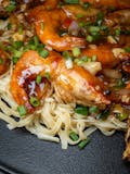 Pasta with Teriyaki Special & Shrimp