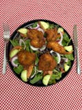 NEW***Fried Shrimp and Greens Salad