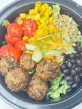 Edamame Falafel Salad