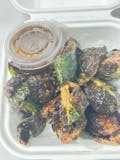 Fried Sesame Brussels Sprouts