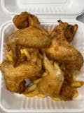 Whole WIngs & French Fries Platter