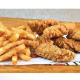 Chicken Strips with Curly Fries Combo