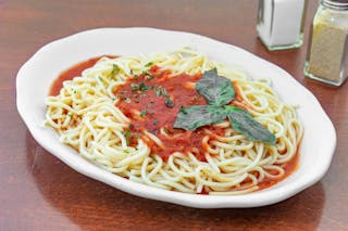 Pasta with Spaghetti Sauce