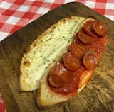 Pepperoni Parmigiana Sandwich
