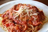 Veal Parmigiana with Pasta
