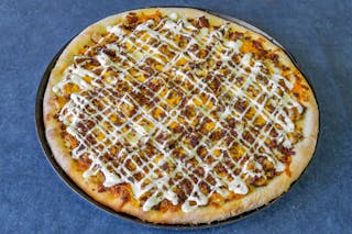Chicken Bacon Ranch Pizza