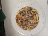 Chicken Marsala with Light Brown Gravy