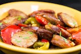 Sausage & Hot Cherry Peppers