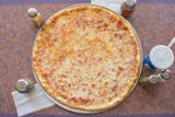 Round Plain Pan Cheese Pizza
