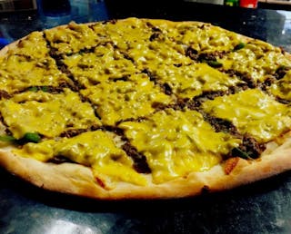 Philly Cheesesteak Pizza