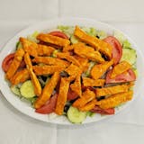 House Salad with Buffalo Chicken
