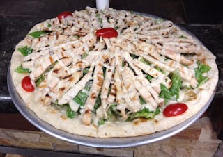 Caesar Grilled Chicken Pizza